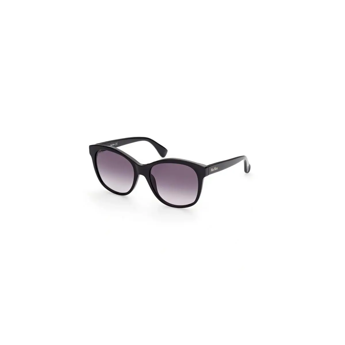 MM0007-01B-56 Sunglasses Size 56mm 140mm 18 Black Shiny Sunglasses NE by Max Mara