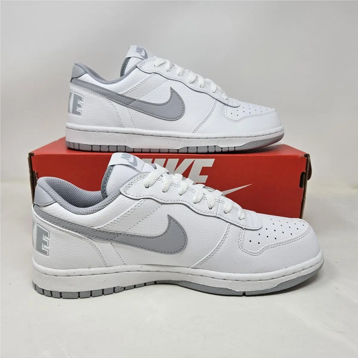 Nike shoes - Nike Big Low - Big Low - 355152-106 - White - Wolf Grey, Manufacturer: White/Wolf Grey 0