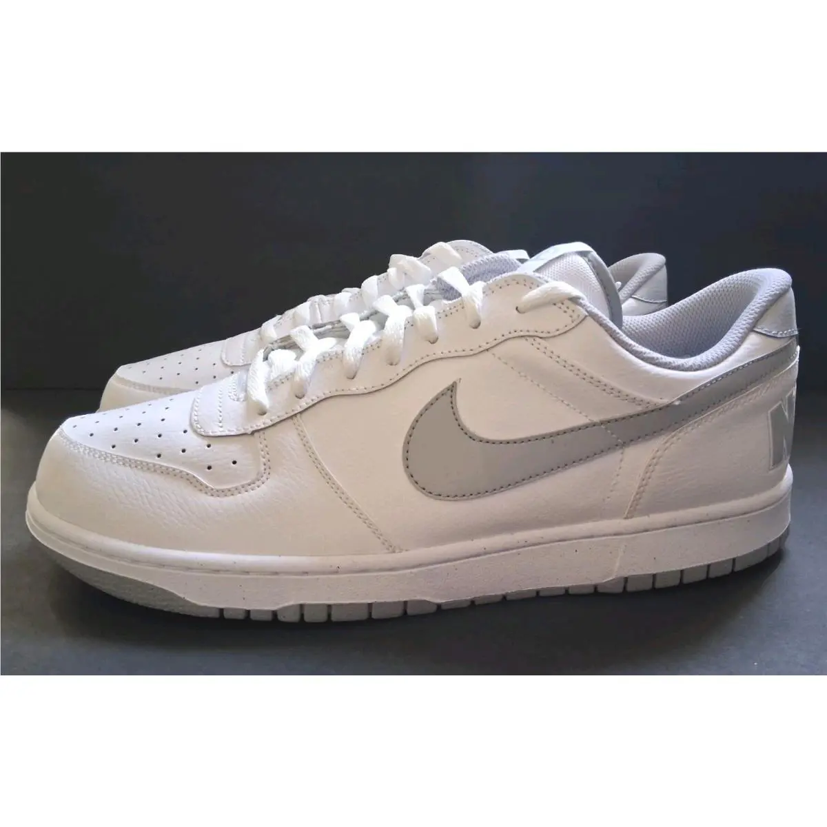Nike shoes - Nike Big Nike - Big - 355152106 - white/wolf gray 0