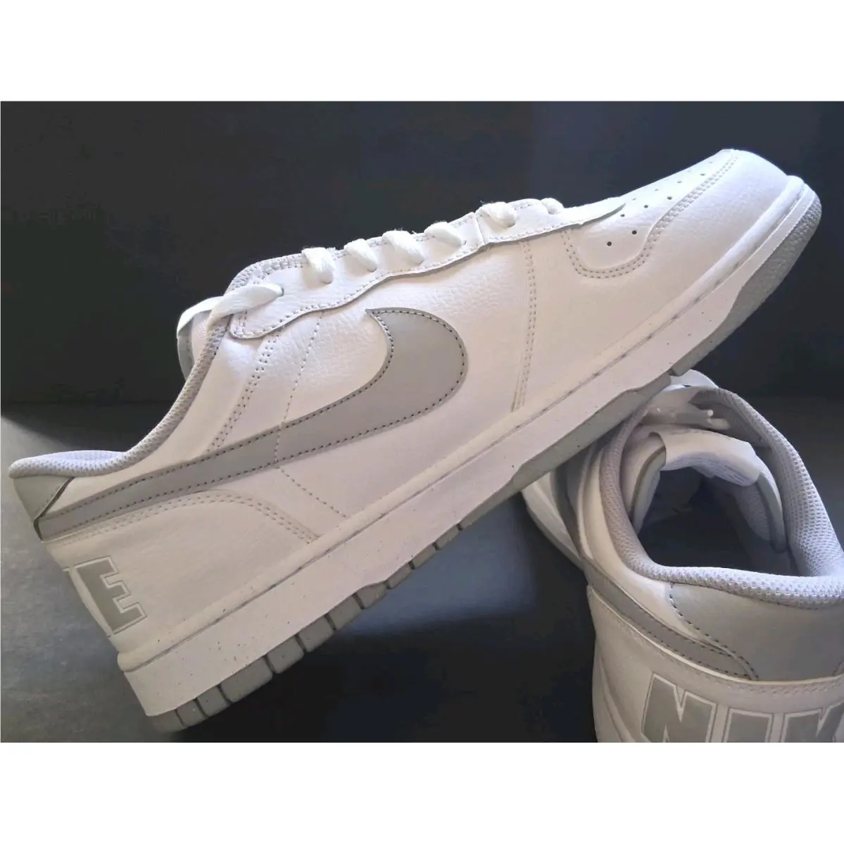 Nike shoes - Nike Big Nike - Big - 355152106 - white/wolf gray 3