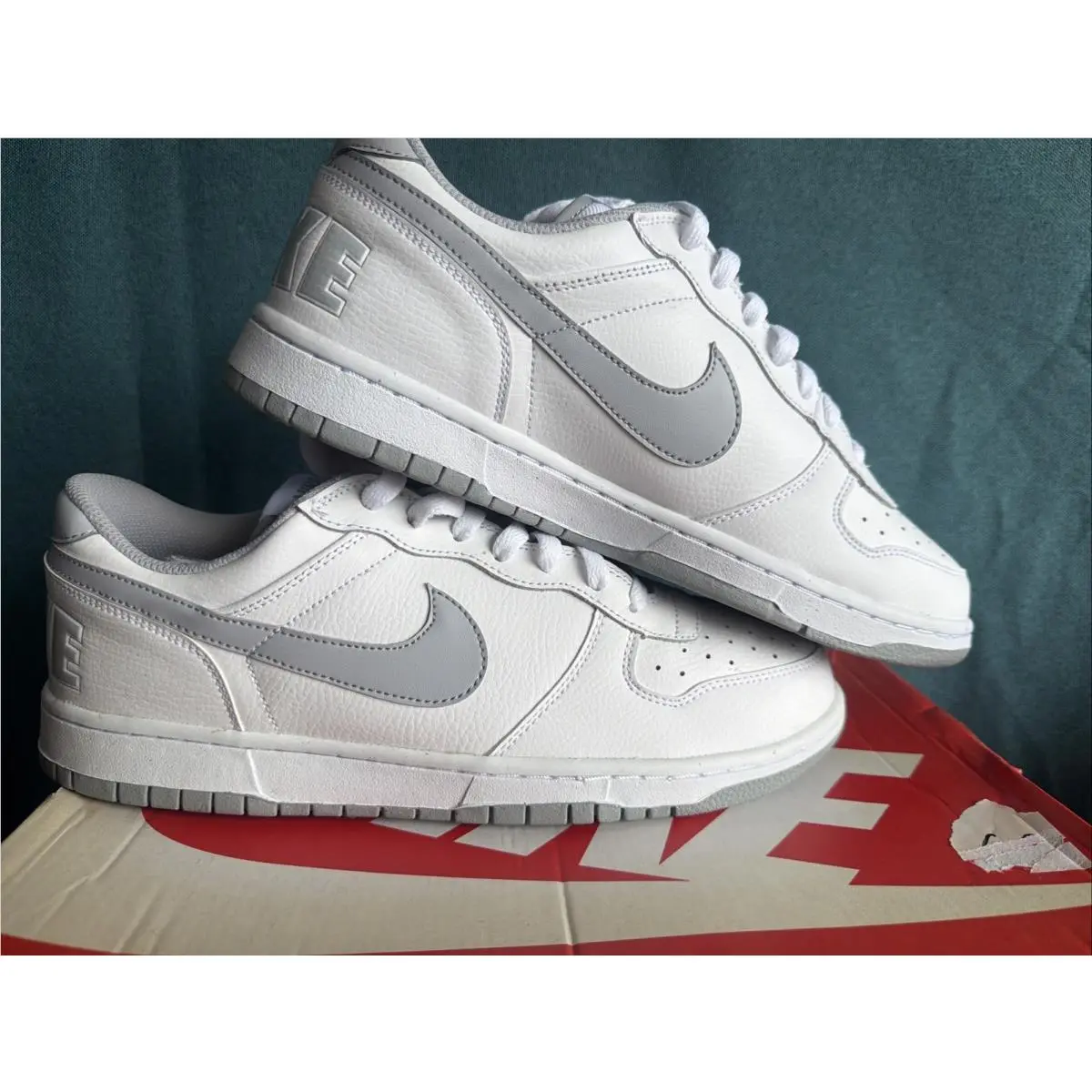 Nike shoes - Nike Big Nike - Big - 355152-106 - White 0