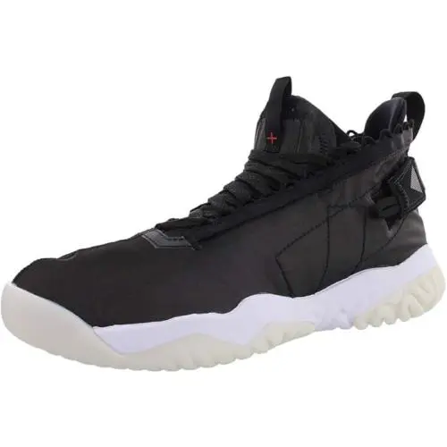 Nike Jordan Proto React Black White Men`s Basketball Sneaker Size: 10 - Black