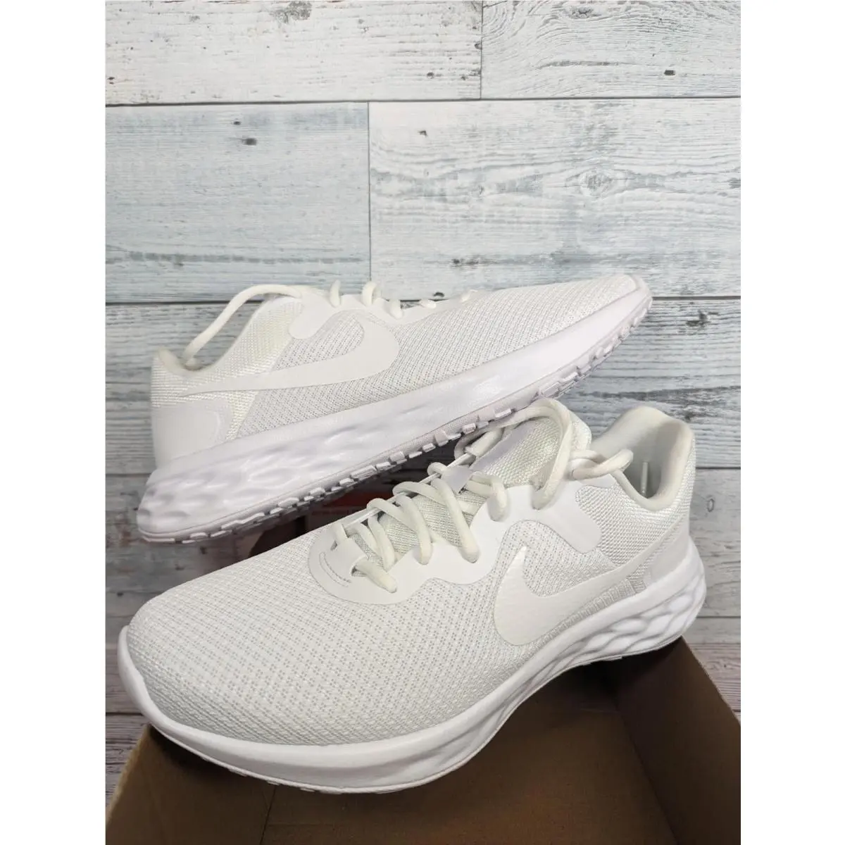 Mens Size 9 - Nike Revolution 6 Next Nature Road Running Shoes White DC3728-102
