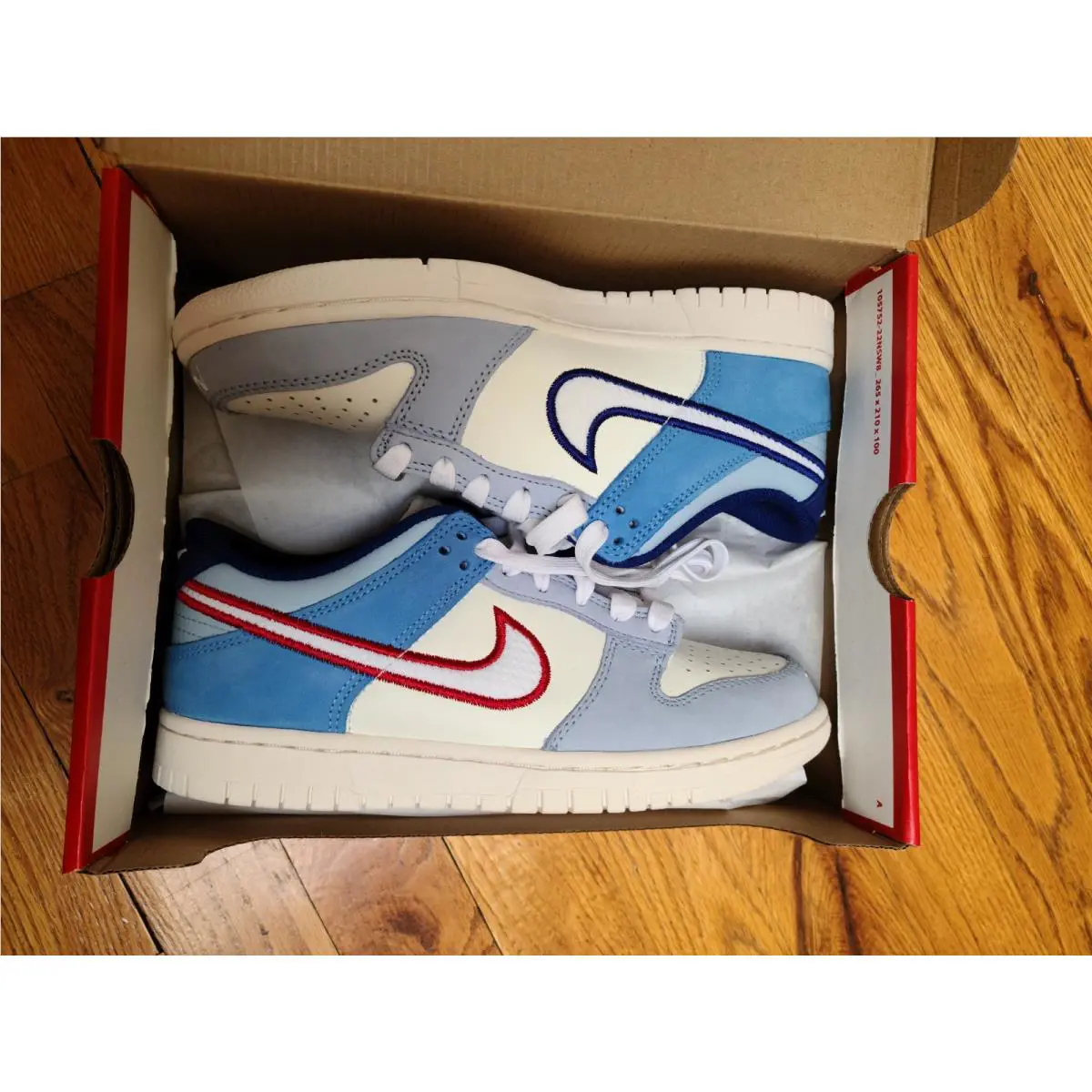 Nike shoes  - Sail/White-Sail-Lt Armory Blue 9