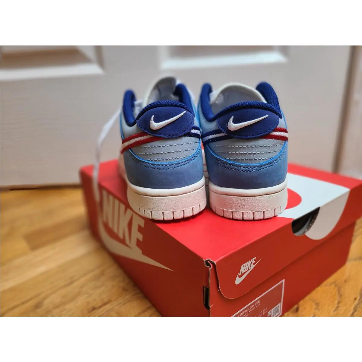 Nike shoes  - Sail/White-Sail-Lt Armory Blue 2