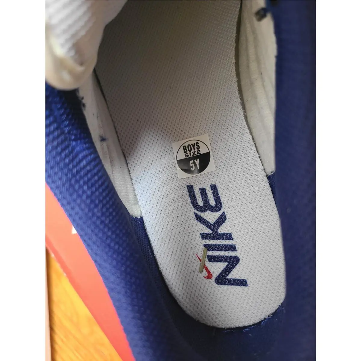 Nike shoes  - Sail/White-Sail-Lt Armory Blue 6