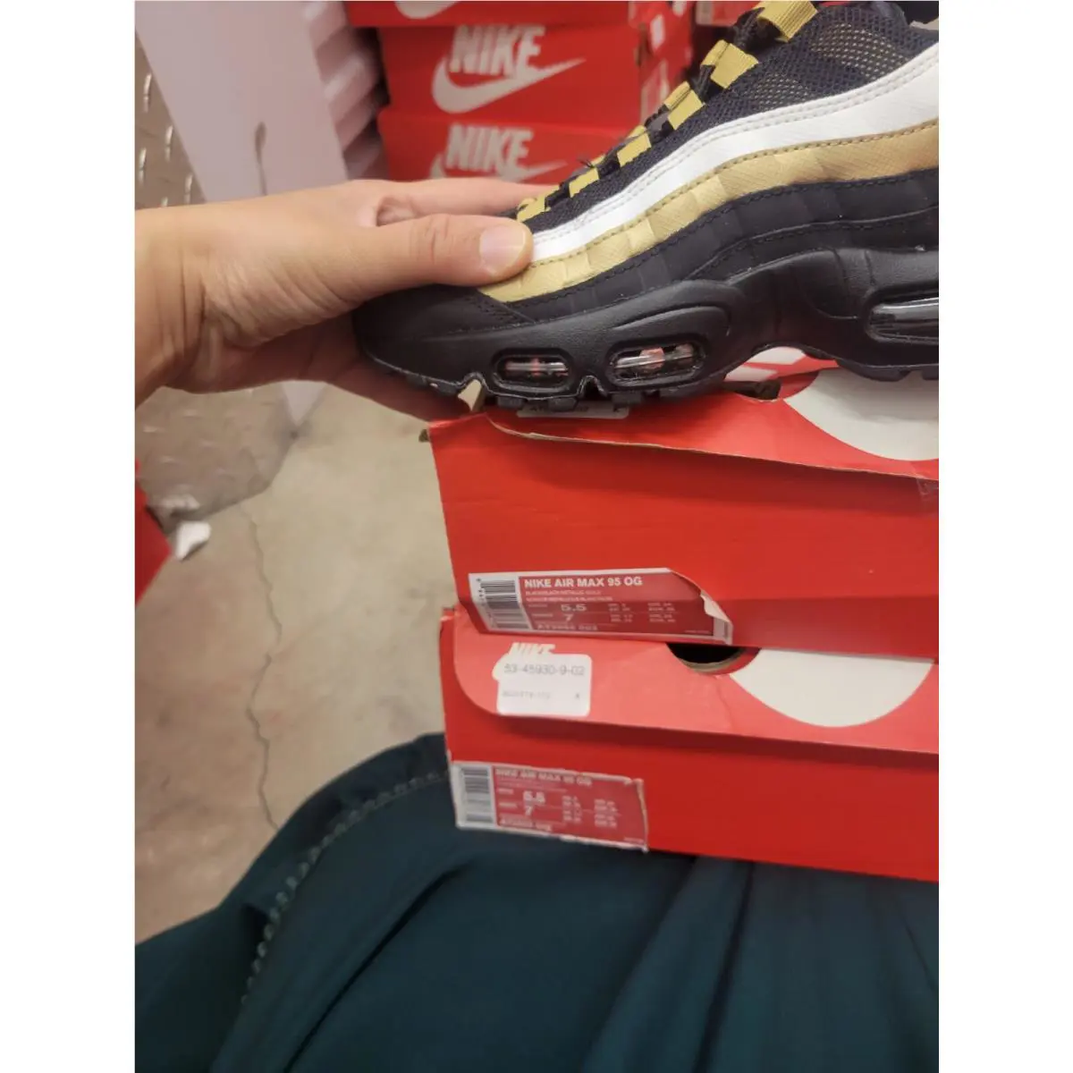 Nike shoes - Nike Air Max 95 - Air Max - AT2865002 - Black (UPC: 191887657385) 6