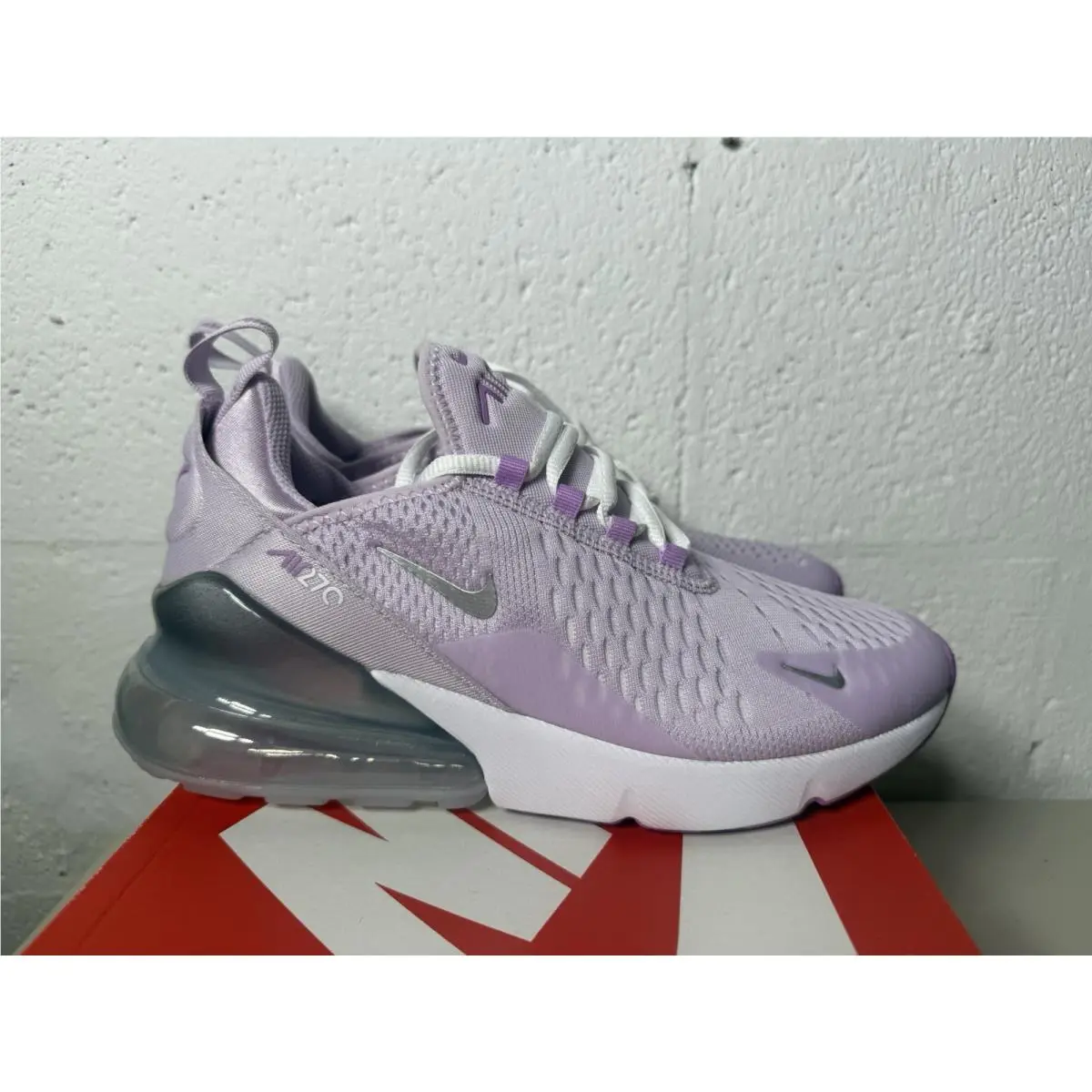 Nike shoes - Air Max 270 BG - Air Max - IH0412-530 - Pink, Metallic Silver, White, Fuchsia 2