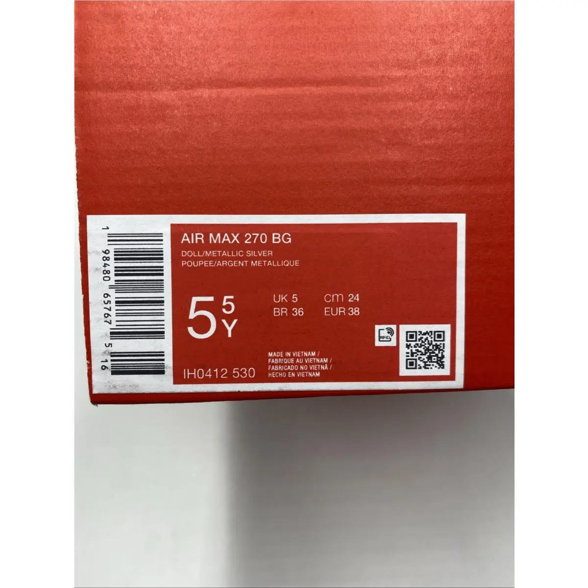Nike shoes - Nike Air Max 270 - Air Max - IH0412 530 - Doll/Metallic Silver (UPC: 198480657675) 6