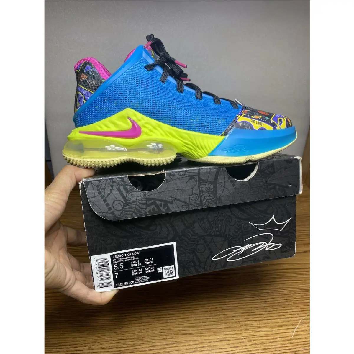 Nike shoes - Nike LeBron 19 - LeBron - DM1058-500 - Multicolor 9