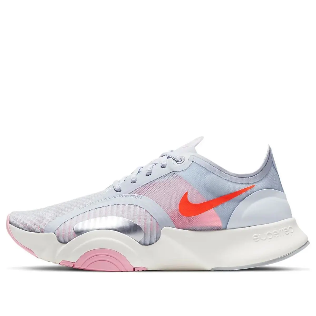 Nike Superrep Go Grey/pink CJ0860-006 Women`s Size 9 - Gray