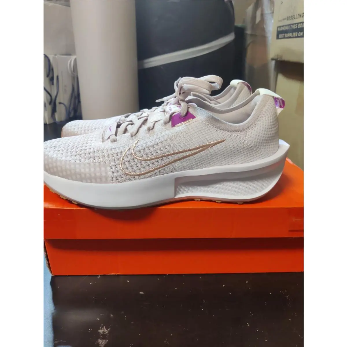 Nike shoes - Nike Interact Run - Interact Run - FD2292-010 - Beige 0