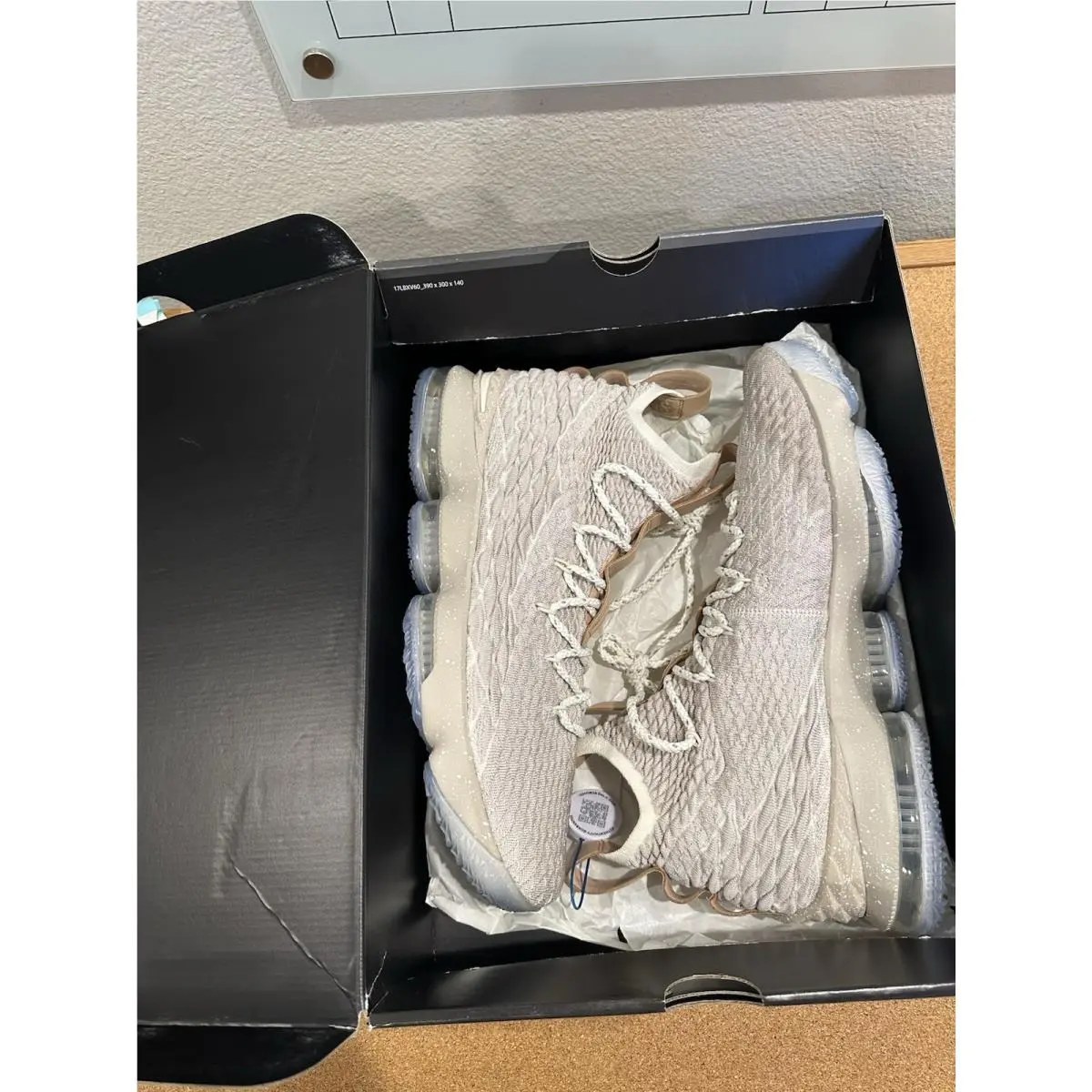 Nike shoes - Nike LeBron 15 - LeBron - 897648-200 - Brown, Manufacturer: String/Vachetta Tan-Sail 1