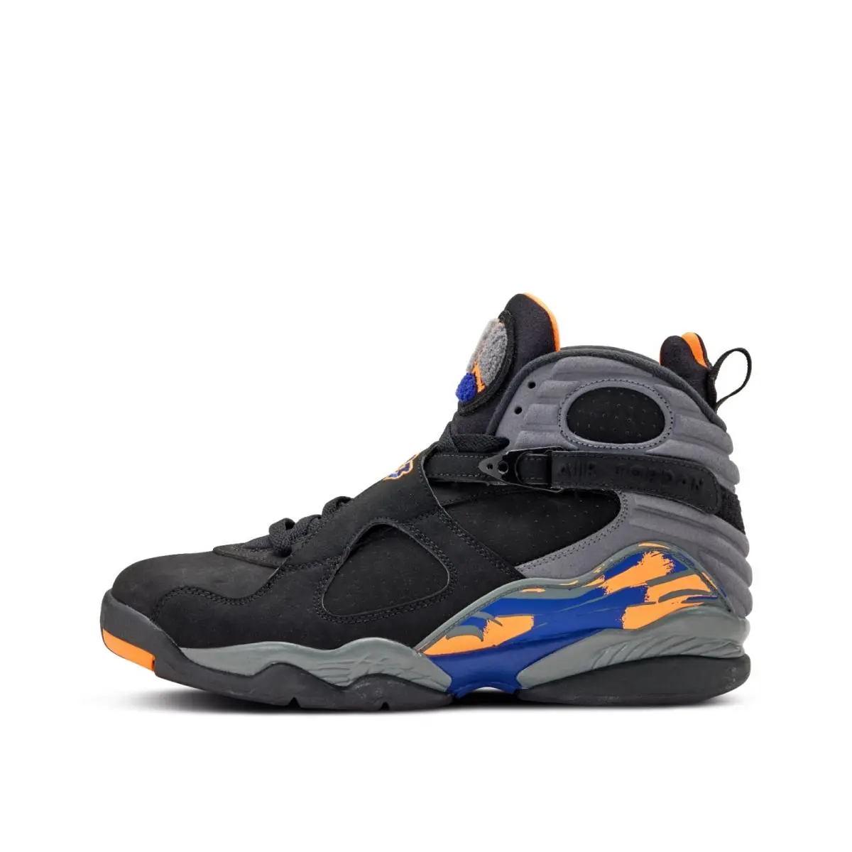 Nike Air Jordan 8 Retro Phoenix Suns Black/brght Ctrs Cl Gry Dp Ryl Size 9.5