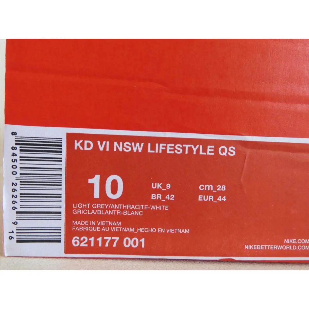 Nike shoes - Nike 6 - 621177-001 - Gray (UPC: 884500262669) 3