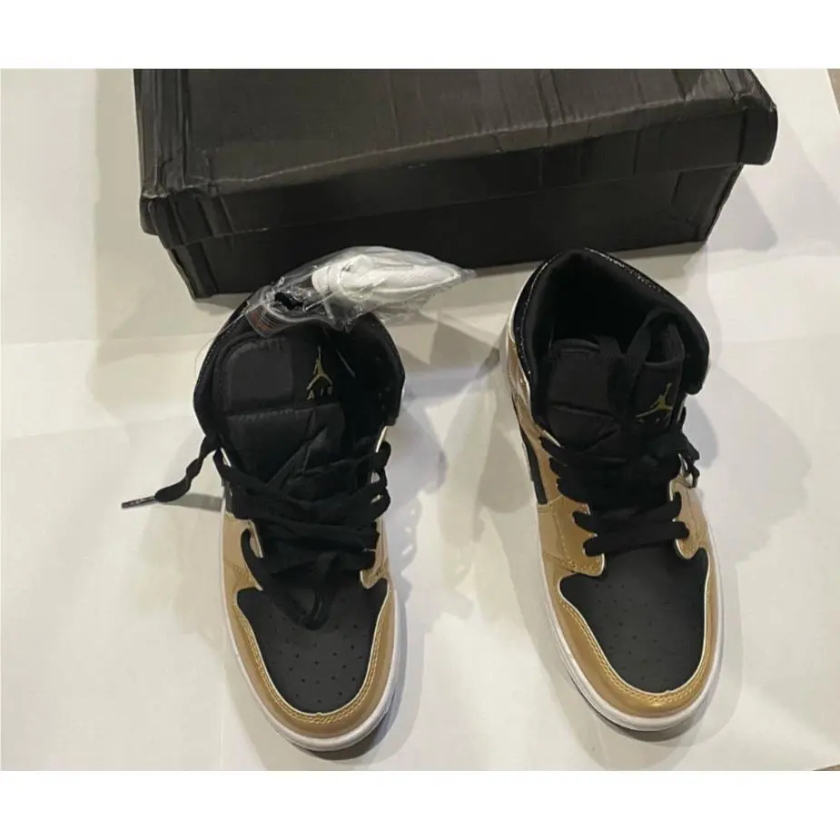 Nike shoes - Jordan Air 1 Mid GS - Black 7