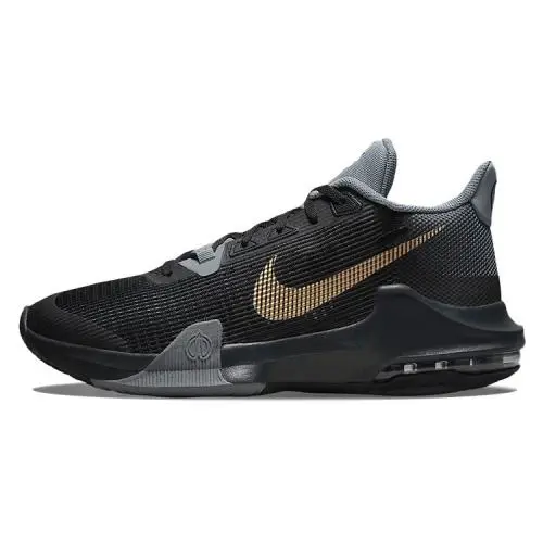 Nike Air Max Impact 3 Black/grey/gold DC3725-006 Men`s Size 8 - Black