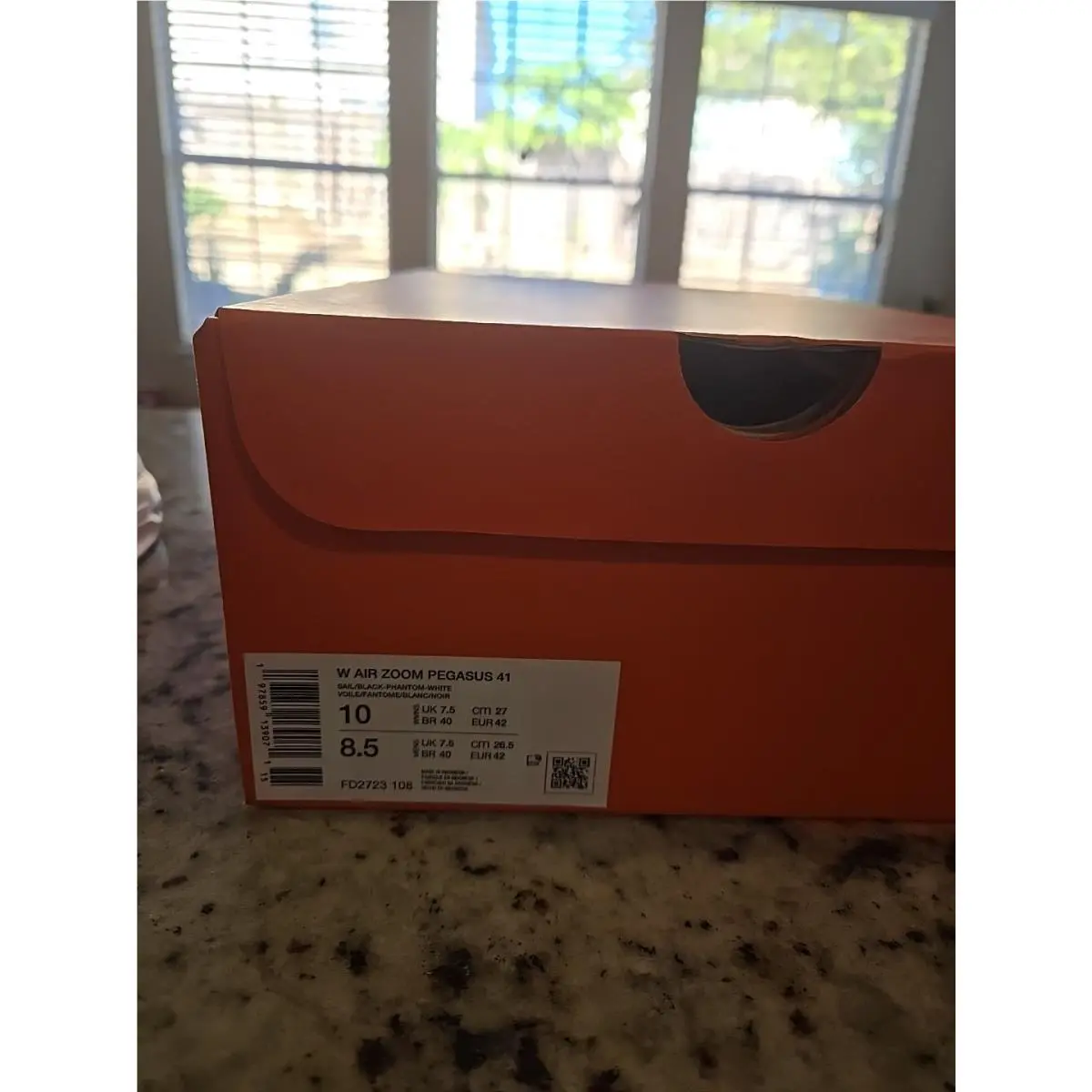 Nike shoes - Nike Air Zoom Pegasus - Air Zoom Pegasus - FD2723 108 - phantom white black (UPC: 197859139071) 4