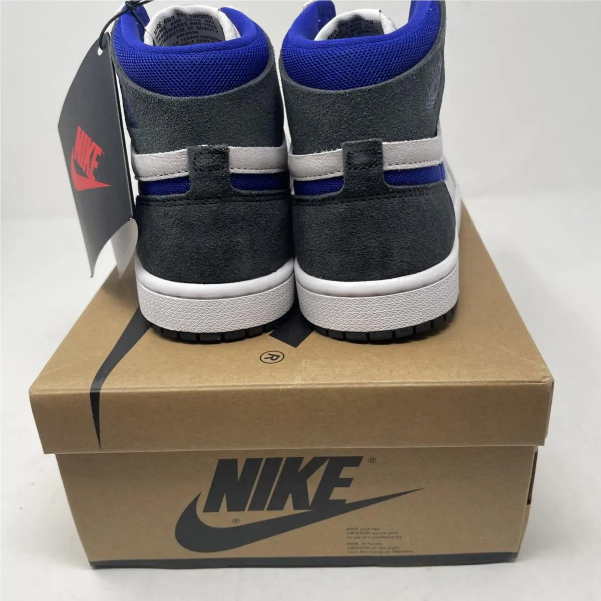 Nike shoes - Air Jordan 1 Zoom - Air Zoom - DV1305-040 - Neutral Grey Concord Off Noir 5