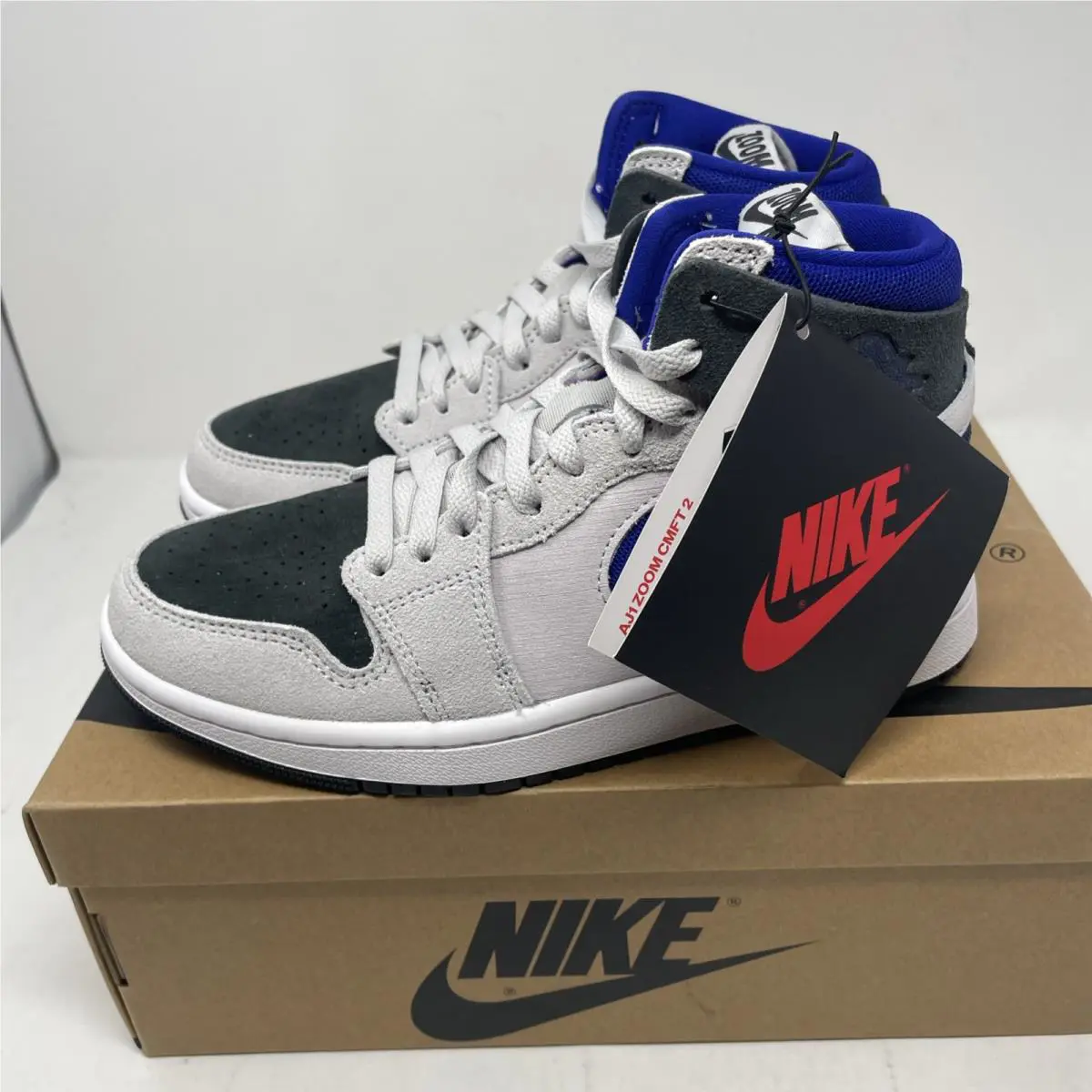 Nike shoes - Air Jordan 1 Zoom - Air Zoom - DV1305-040 - Neutral Grey Concord Off Noir 3