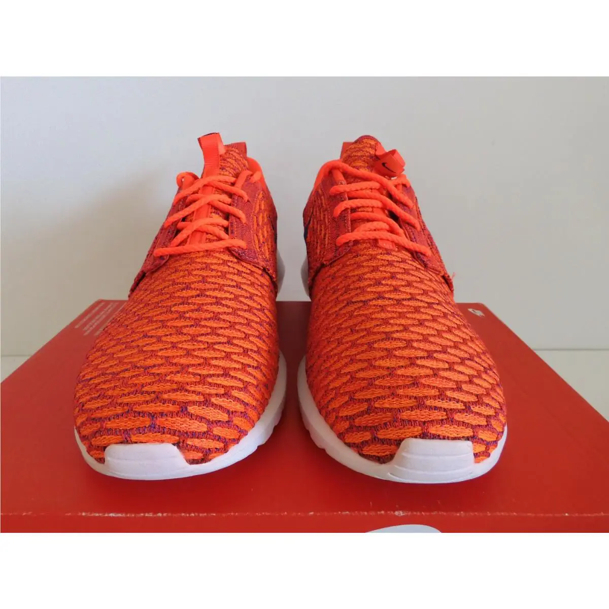 Nike shoes - Nike Flyknit Rosherun - Flyknit Rosherun - Red (UPC: 886066709947) 1