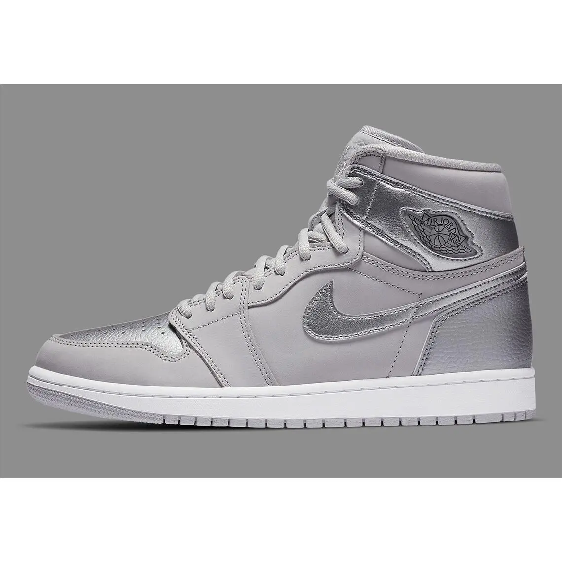 Nike shoes - Air Jordan 1 - Air - Neutral Grey/Metallic Silver 2