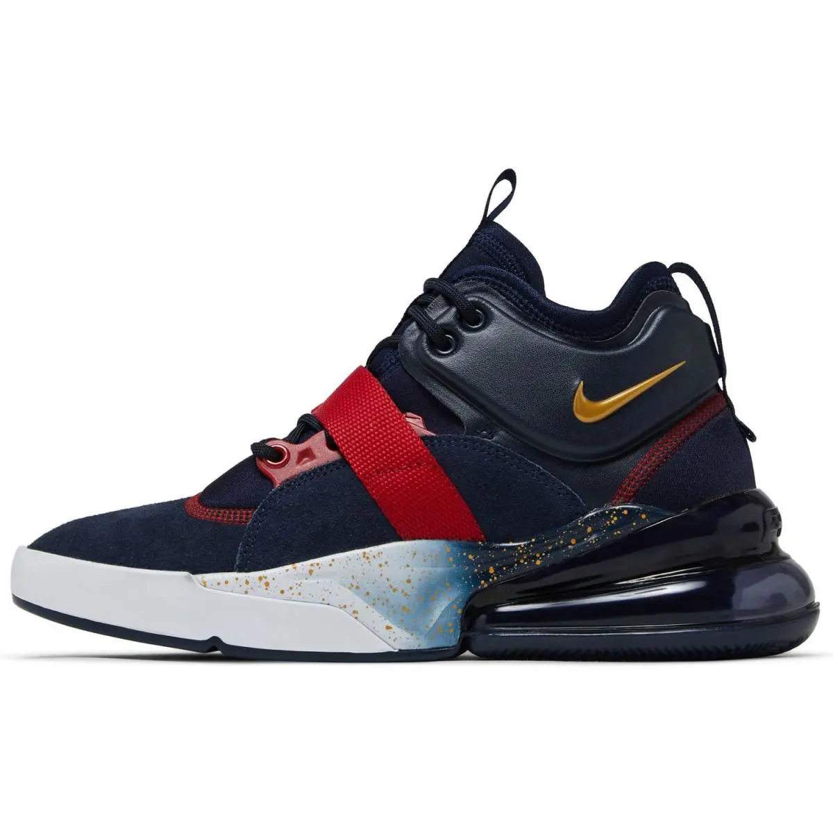 Nike shoes - Nike Air Force 270 - Air Force - Obsidian/Metallic Gold/Gym Red 2