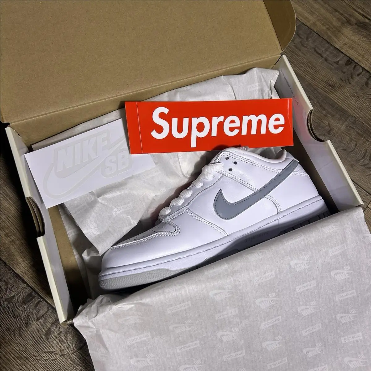 Nike shoes - Nike SB Dunk - Dunk - HQ8487-100 - White 5