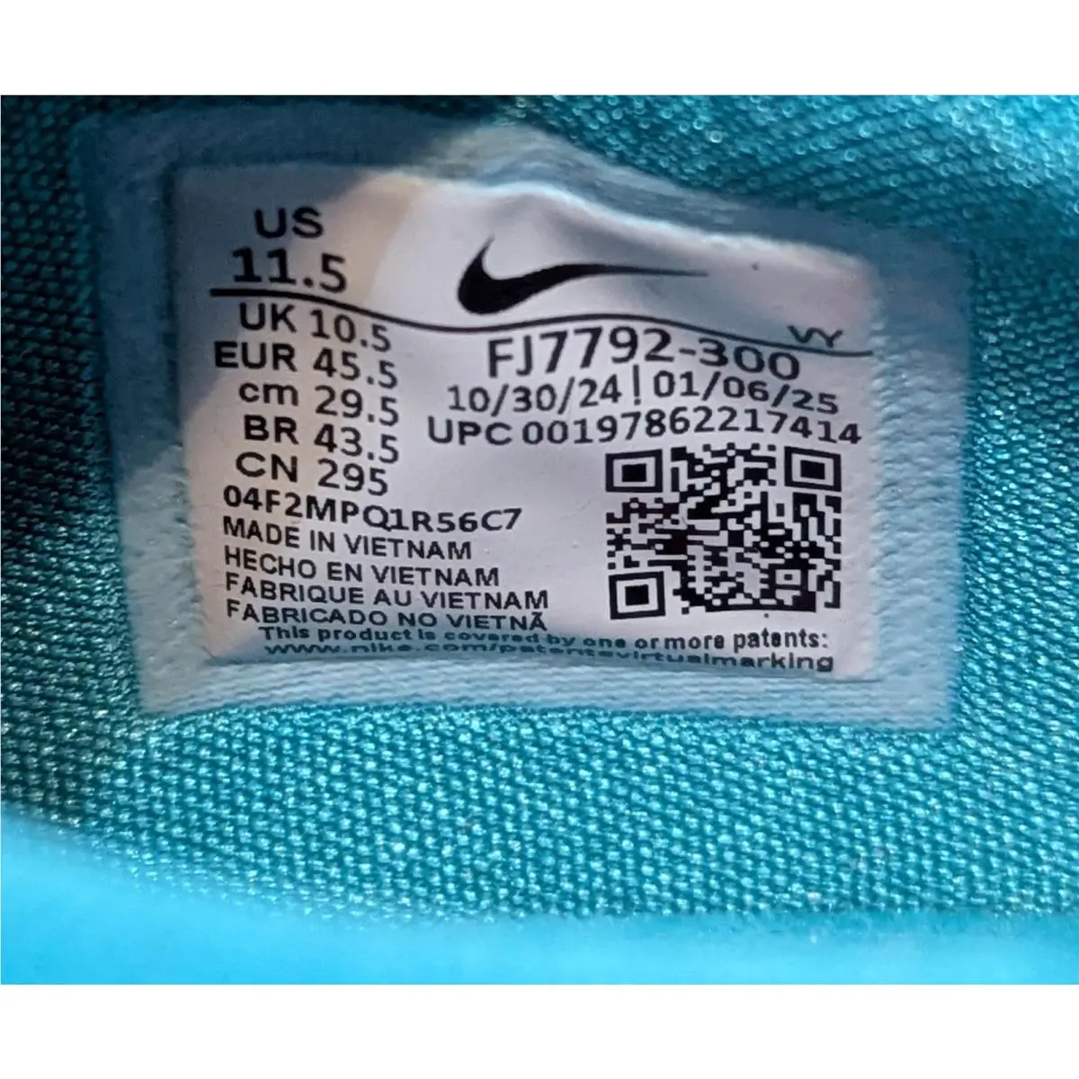 Nike shoes - Nike Giannis Freak 6 - Giannis Freak - FJ7792-300 - Blue 4