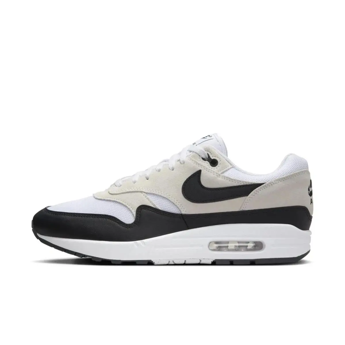 Nike Air Max 1 Ess Men`s Size 8 White/black- Summit White FZ5808-101