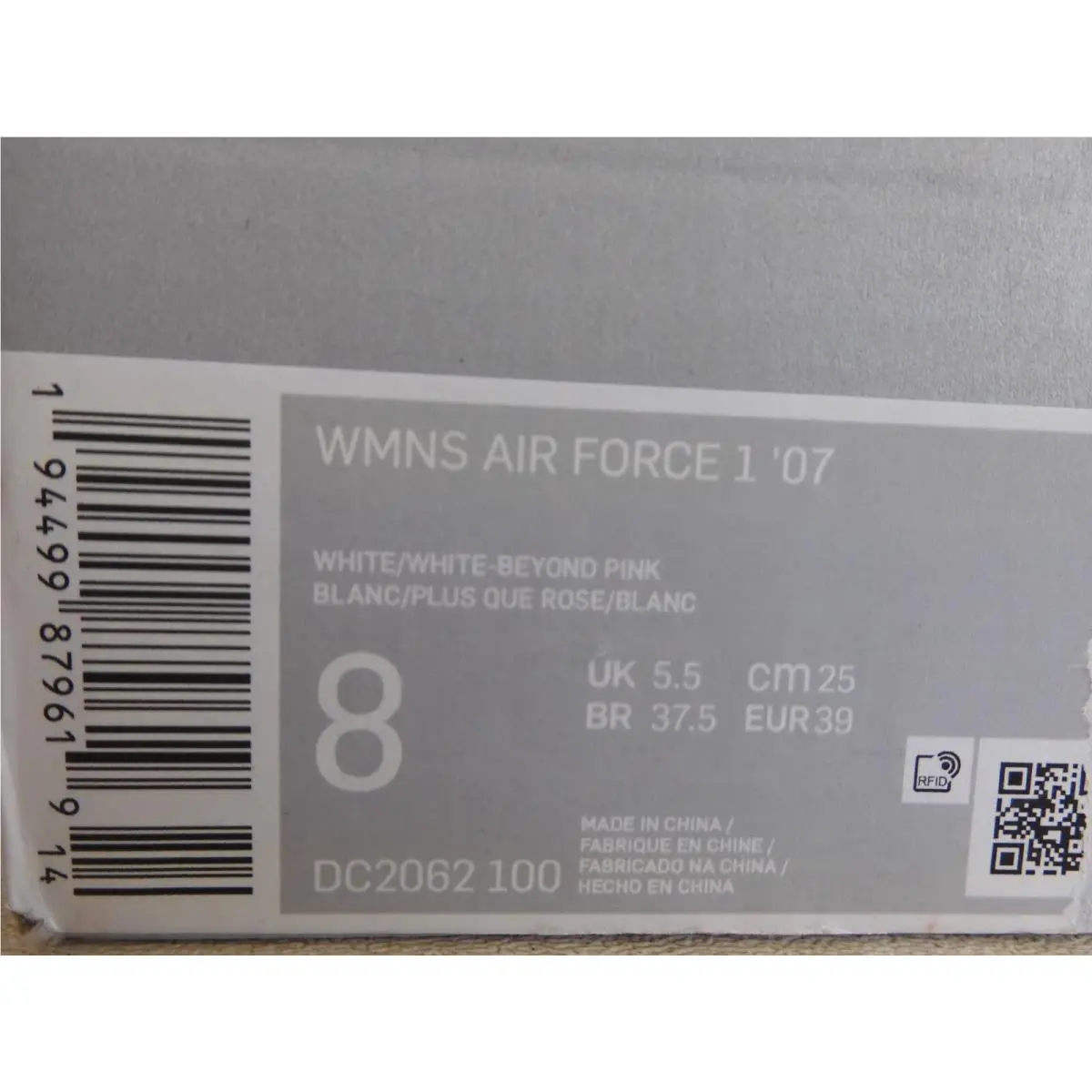 Nike shoes - Nike Air Force 1 `07 - DC2062-100 - White (UPC: 194499879619) 3