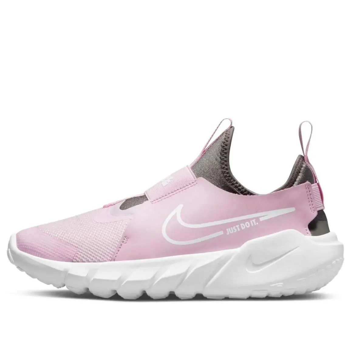 Nike Flex Runner 2 `pink Foam` Pink/black/white DJ6038-600 Youth Size 6.5y - White