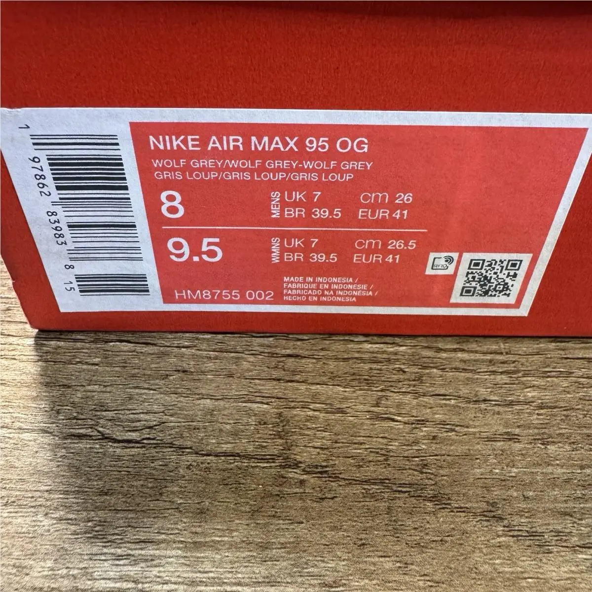 Nike shoes - Nike Air Max 95 - Air Max - HM8755-002 - Gray 0