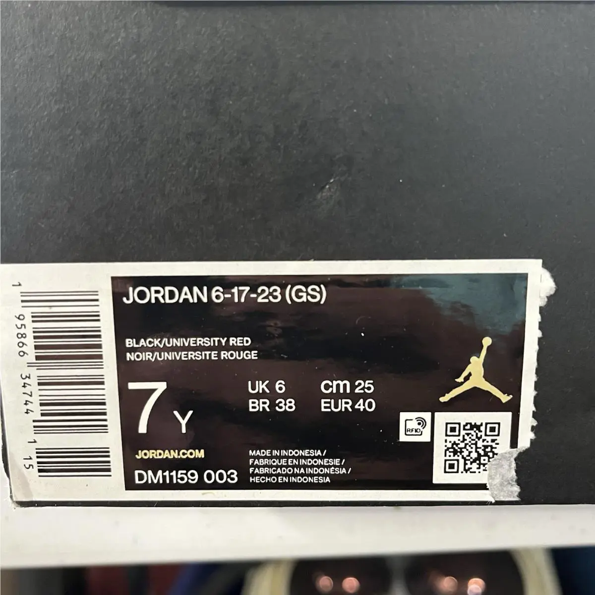 Nike shoes - Air Jordan 6-17-23 - Air - Black 10