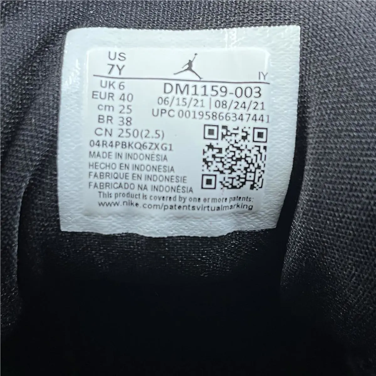 Nike shoes - Air Jordan 6-17-23 - Air - Black 7