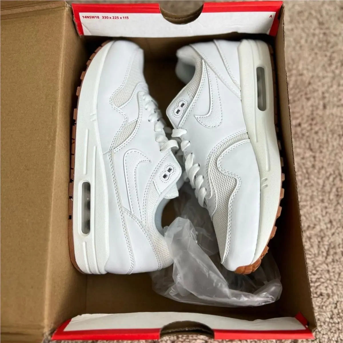 Nike shoes - Nike Air Max 1 - Air Max - White 1