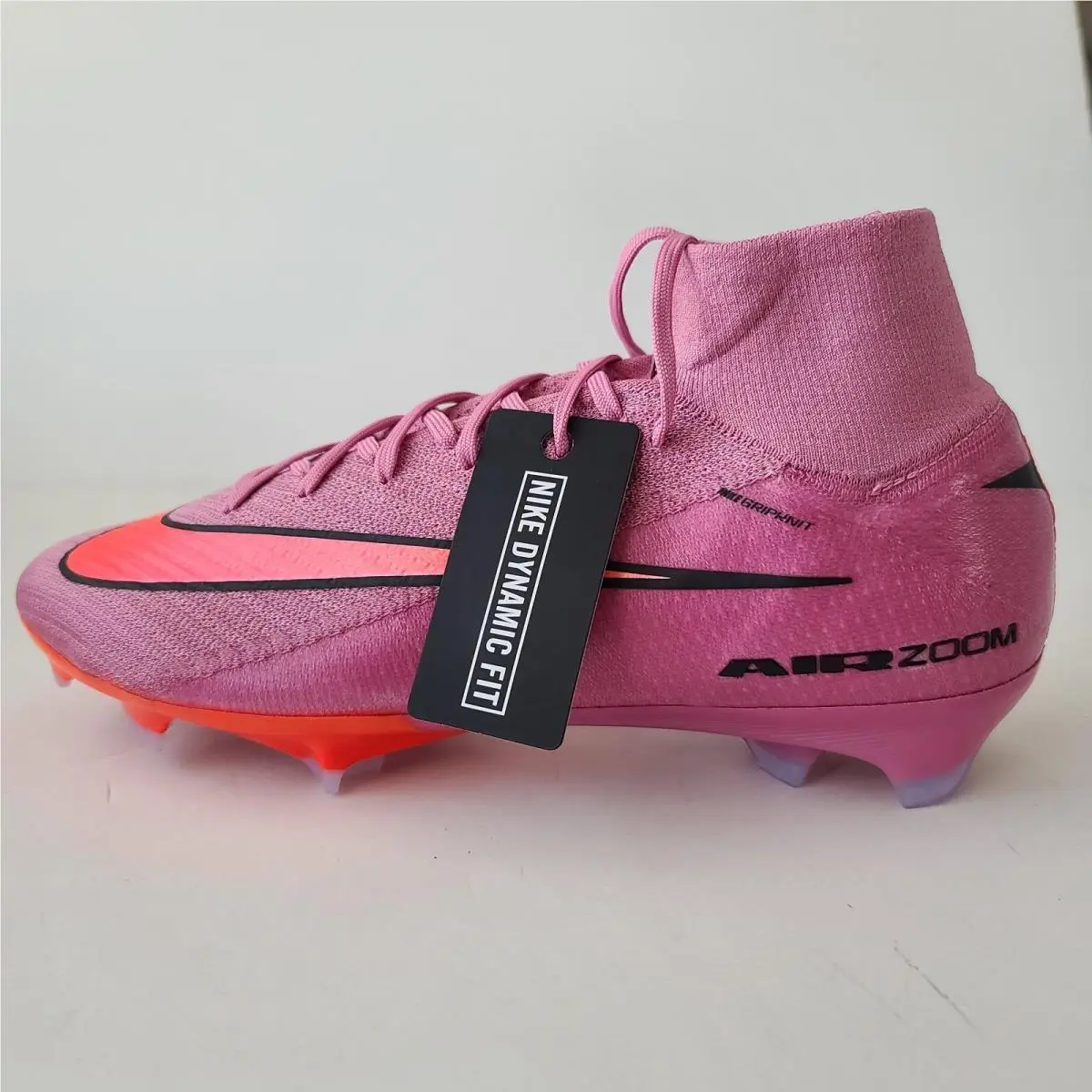 Nike Zoom Mercurial Superfly 10 Elite FG Scary Good Pack FQ1454-600 Mens Size 11 - Pink