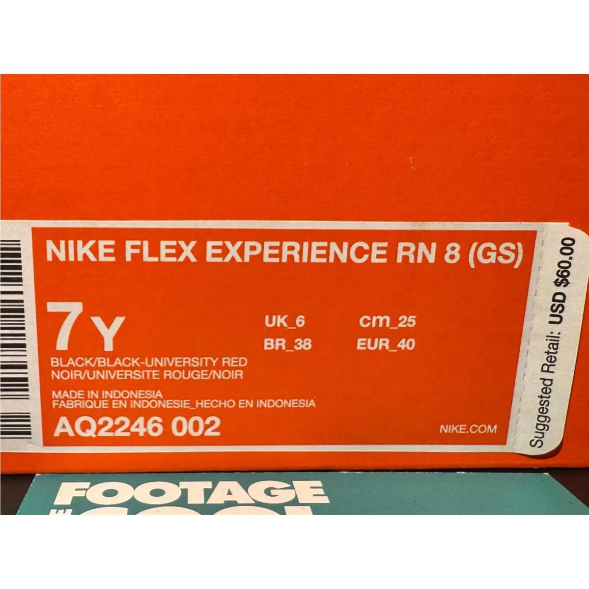 Nike shoes - Nike Flex Experience Run 8 - AQ2246-002 - Red 9