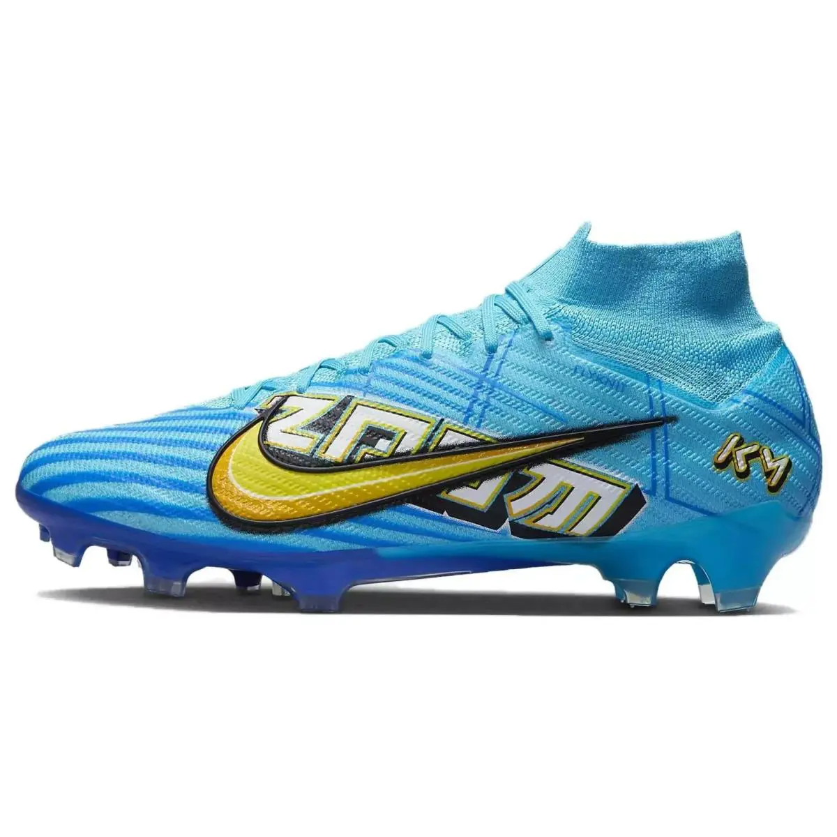 Nike Kylian Mbapp x Zoom Mercurial Superfly 9 Elite FG DR9996-400 Men`s 9 - Blue