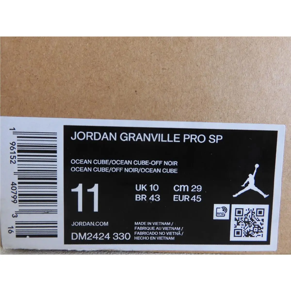 Nike shoes - Air Jordan Granville Pro - Air Granville Pro - DM2424 330 - Blue (UPC: 196152407993) 3