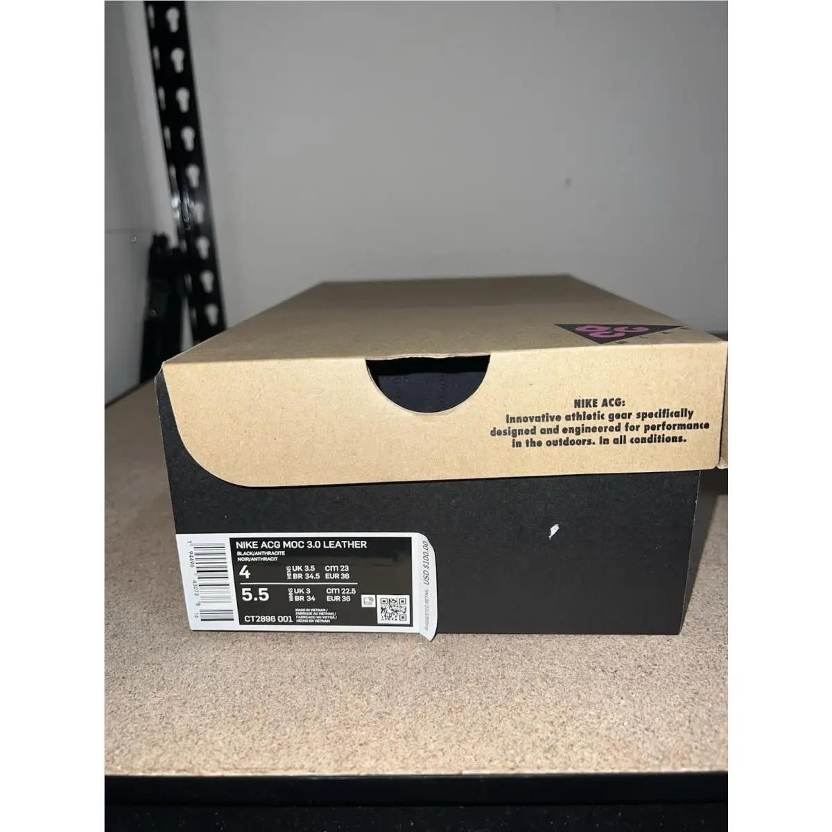 Nike shoes - Nike ACG Moc - ACG Moc - CT2896-001 - Black 2