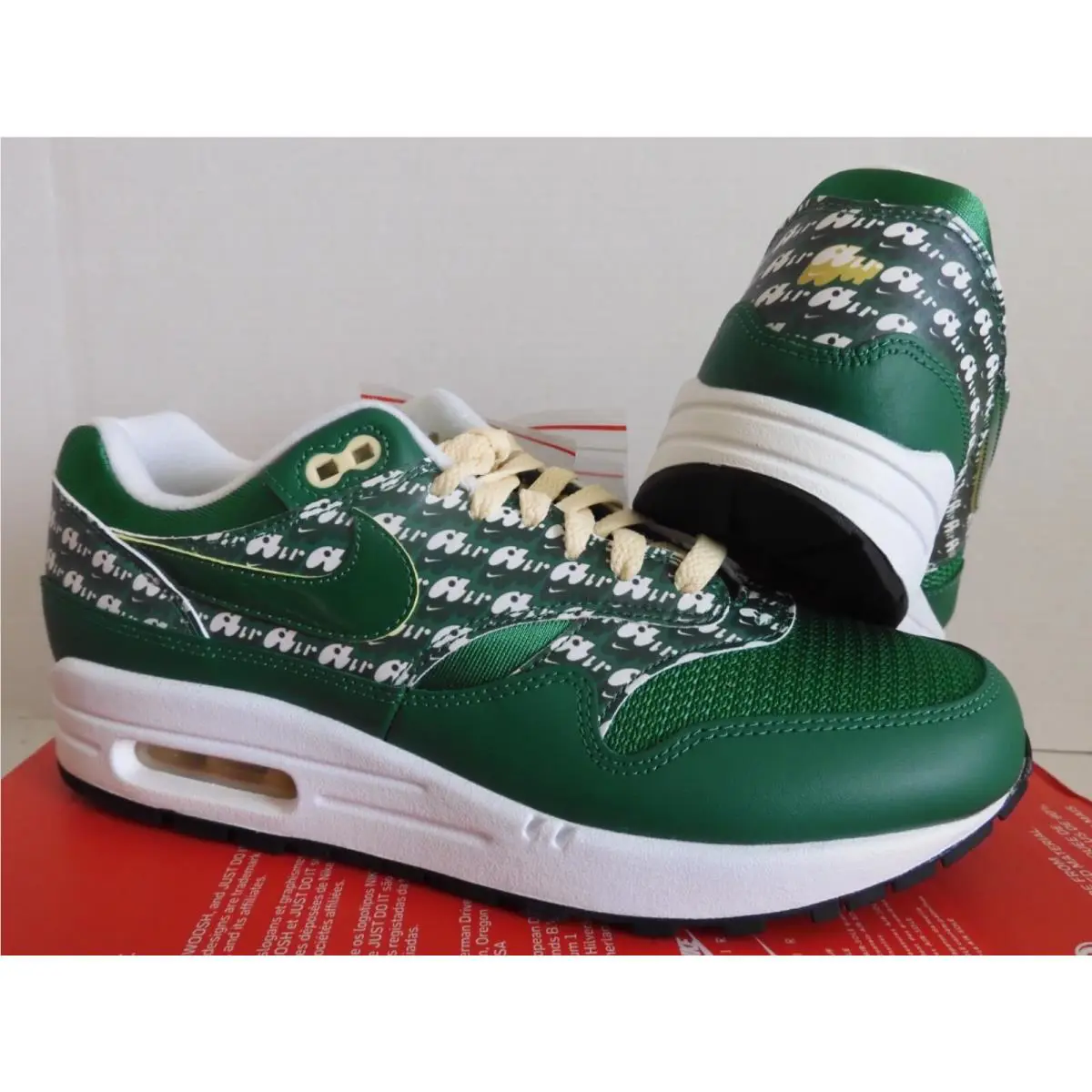 Nike shoes - Nike Air Max 1 - Air Max - Green (UPC: 194500655799) 0