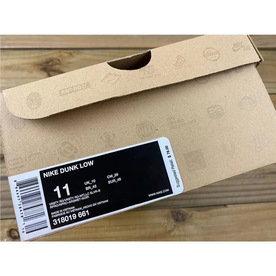 Nike shoes - Nike Dunk Low - Dunk Low - 318019-661 - Silver 7