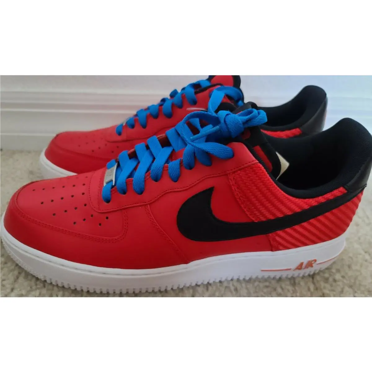 Nike shoes - Air Force 1 - Air Force - 488298-604 - Red Black 1