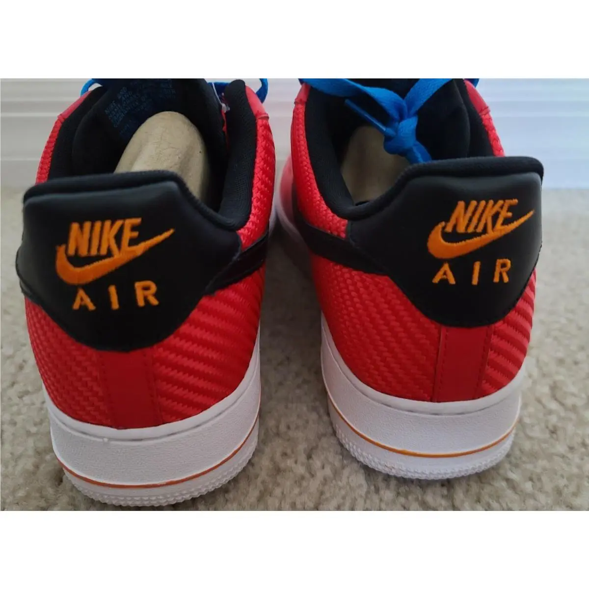 Nike shoes - Air Force 1 - Air Force - 488298-604 - Red Black 2