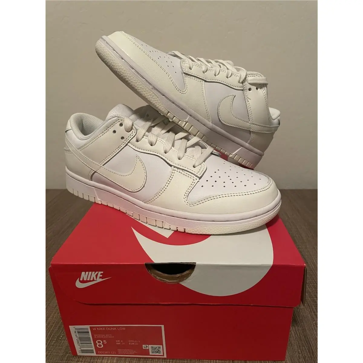 Nike Dunk Low Coconut Milk 2022 Men`s Size 7 / Women`s 8.5 DJ6188-100
