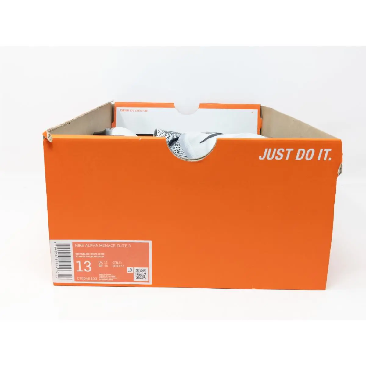 Nike shoes - Nike Alpha Menace Elite 3 - White 10