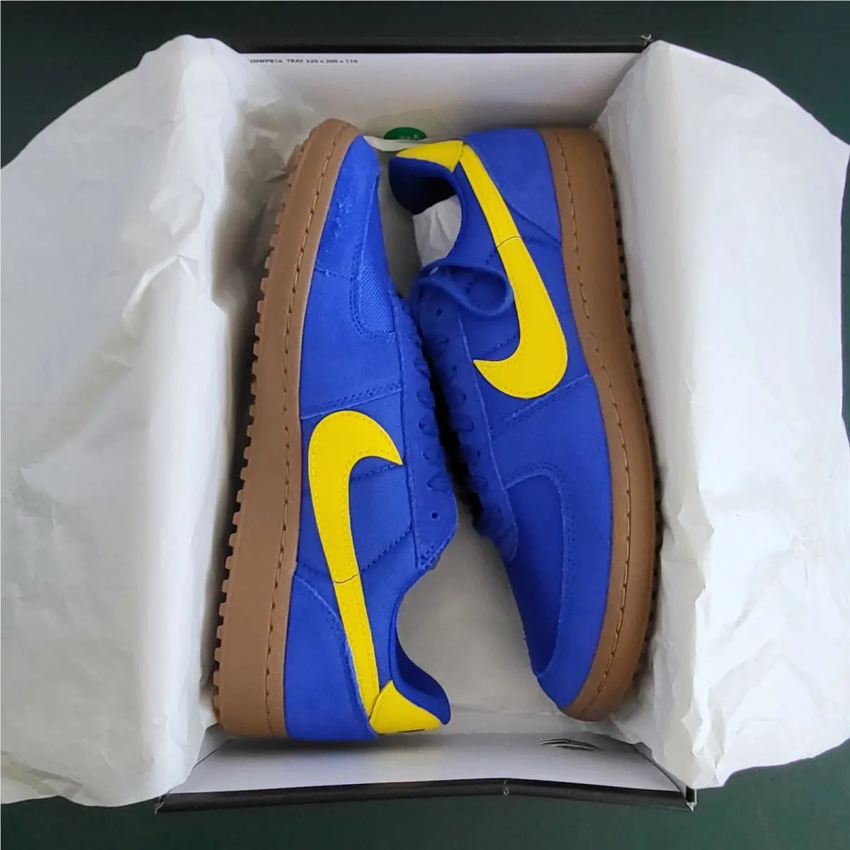 Nike shoes - Nike Field General - Field General - HF3165-401 - Hyper Royal/Gum Medium Brown/Lightning 10