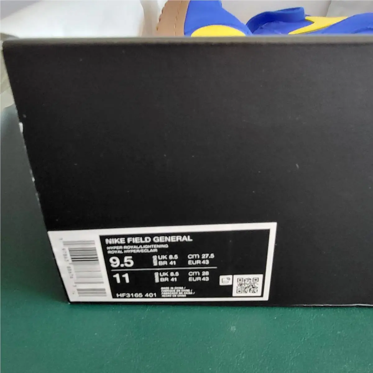 Nike shoes - Nike Field General - Field General - HF3165-401 - Hyper Royal/Gum Medium Brown/Lightning 4