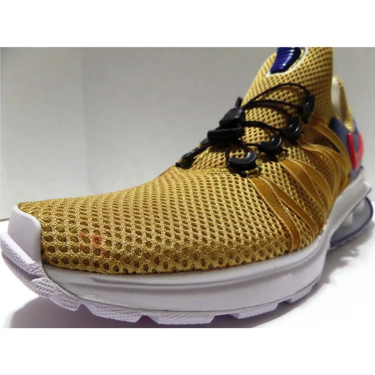 Nike shoes - Nike Shox Gravity - Shox Gravity - AR1999700 - Metallic Gold/Speed Red/White/Gym Blue 3
